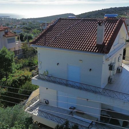 Beautiful Maisonette With A View To The Mountains And The Sea Agia Marina  外观 照片