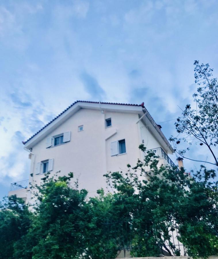 Beautiful Maisonette With A View To The Mountains And The Sea Agia Marina  外观 照片