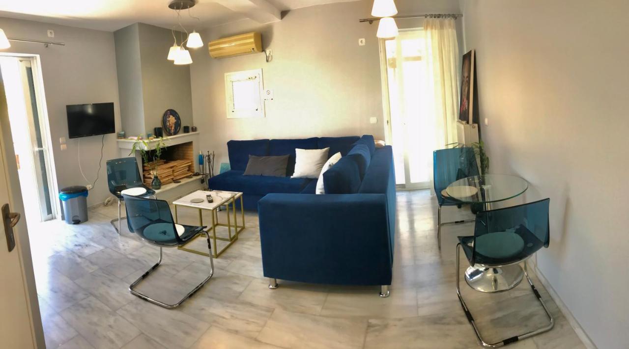 Beautiful Maisonette With A View To The Mountains And The Sea Agia Marina  外观 照片