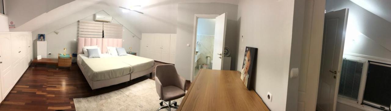 Beautiful Maisonette With A View To The Mountains And The Sea Agia Marina  外观 照片