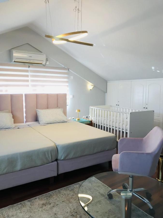 Beautiful Maisonette With A View To The Mountains And The Sea Agia Marina  外观 照片