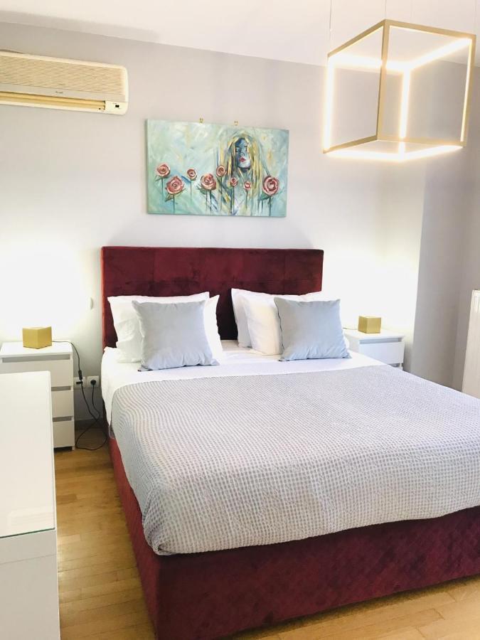 Beautiful Maisonette With A View To The Mountains And The Sea Agia Marina  外观 照片