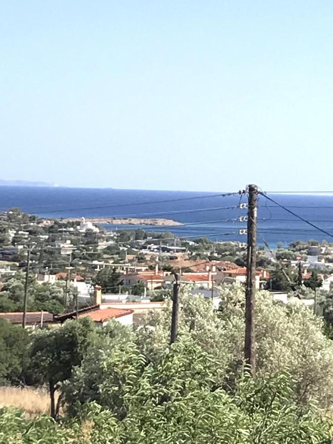 Beautiful Maisonette With A View To The Mountains And The Sea Agia Marina  外观 照片
