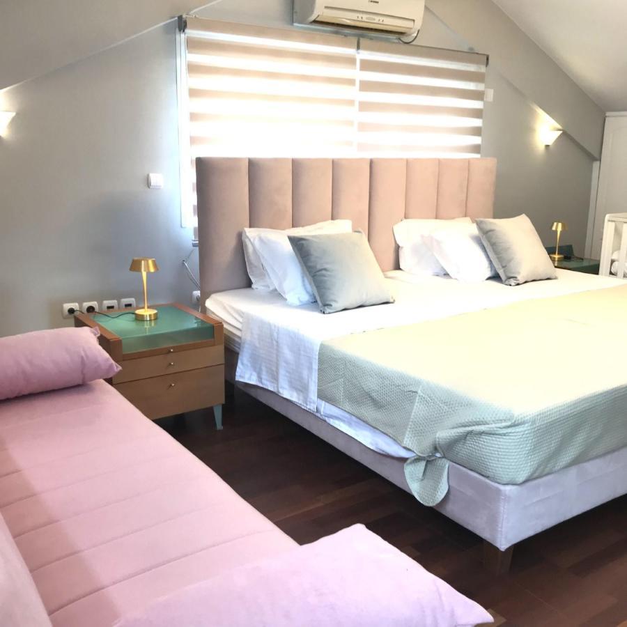 Beautiful Maisonette With A View To The Mountains And The Sea Agia Marina  外观 照片