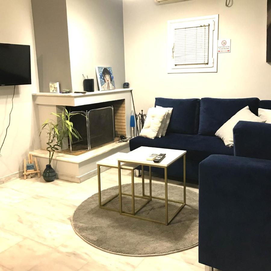 Beautiful Maisonette With A View To The Mountains And The Sea Agia Marina  外观 照片