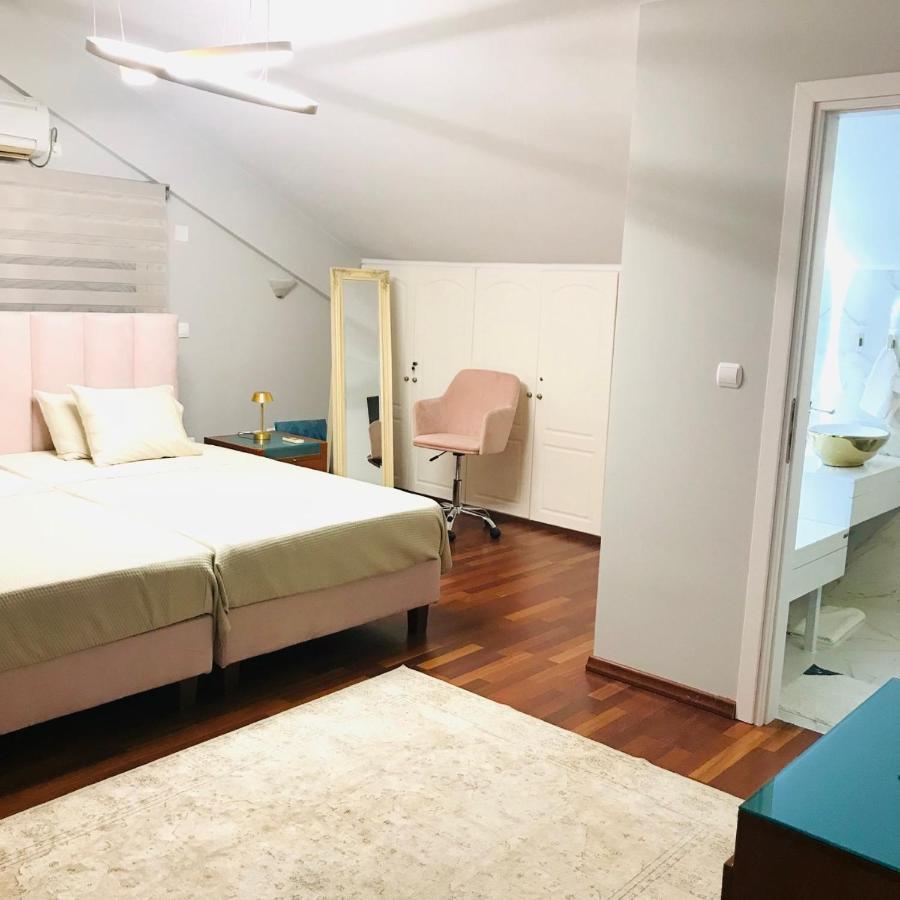 Beautiful Maisonette With A View To The Mountains And The Sea Agia Marina  外观 照片