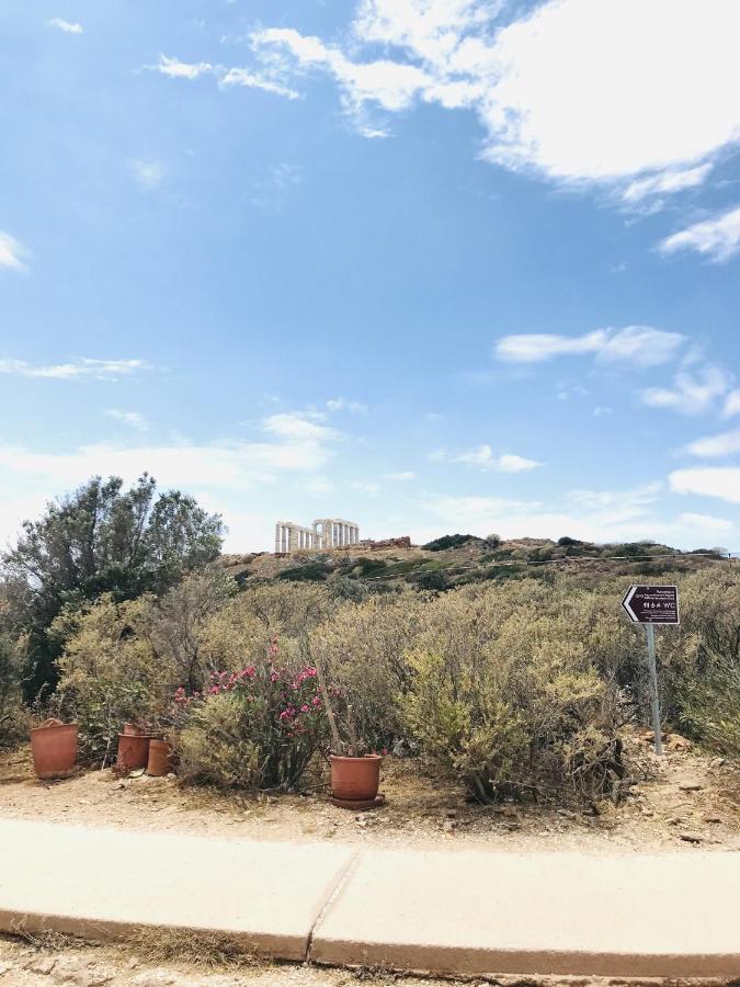 Beautiful Maisonette With A View To The Mountains And The Sea Agia Marina  外观 照片